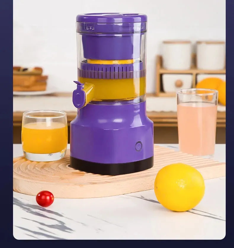 Electric Orange Juicer Lemon Juicer Squeezer Usb Rechargeable Citrus Juicer Machines Usb Rechargeable Portable Blender Kitchen Gadgets - Bellarte Enchanté Electric Orange Juicer Lemon Juicer Squeezer Usb Rechargeable Citrus Juicer Machines Usb Rechargeable Portable Blender Kitchen Gadgets